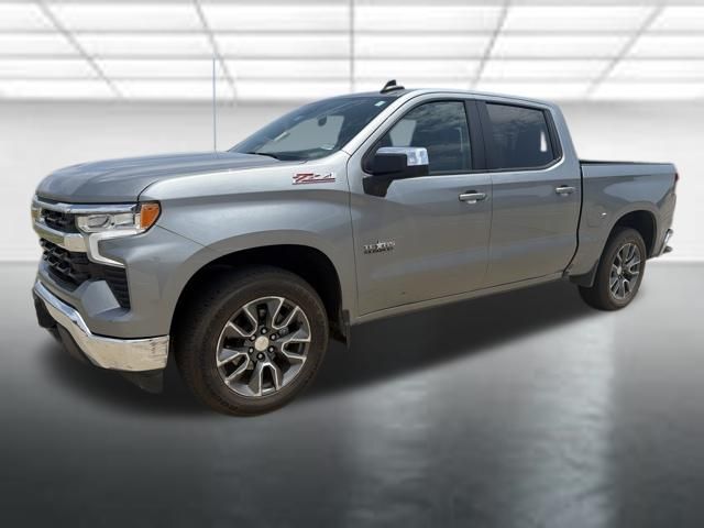 Sterling Gray Metallic 2023 Chevrolet Silverado 1500 Pickup Truck Four-Wheel Drive Automatic