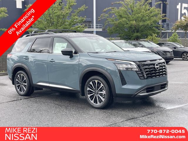 Baltic Teal/Super Black 2026 Nissan Pathfinder SUV / Crossover Front-Wheel Drive 9-Speed Automatic