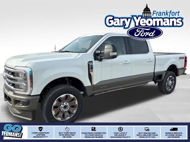 Star White Metallic Tri-Coat 2026 Ford F-250 Super Duty King Ranch Crew Cab 4WD Pickup Truck Four-Wheel Drive Automatic