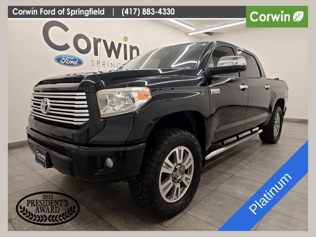 Attitude Black Metallic 2014 Toyota Tundra Pickup Truck Four-Wheel Drive 6-Speed Automatic Overdrive