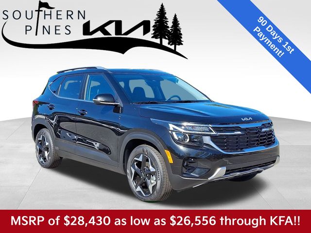 Fusion Black 2026 Kia Seltos EX FWD SUV / Crossover Front-Wheel Drive Continuously Variable Transmission