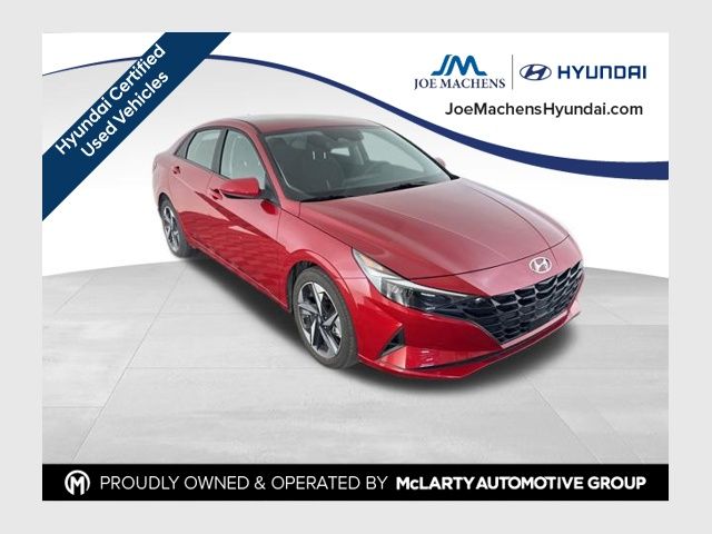 Scarlet Red Pearl 2023 Hyundai Elantra SEL FWD Sedan Front-Wheel Drive Continuously Variable Transmission