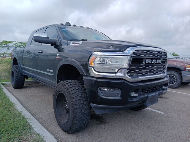 Diamond Black Crystal Pearlcoat 2019 RAM 2500 Limited Mega Cab 4WD Pickup Truck Four-Wheel Drive 6-Speed Automatic