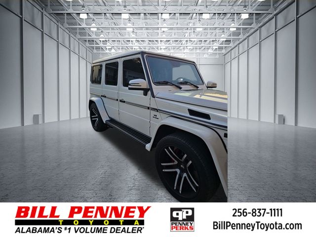 White 2016 Mercedes-Benz G-Class SUV / Crossover All-Wheel Drive 7-Speed Automatic