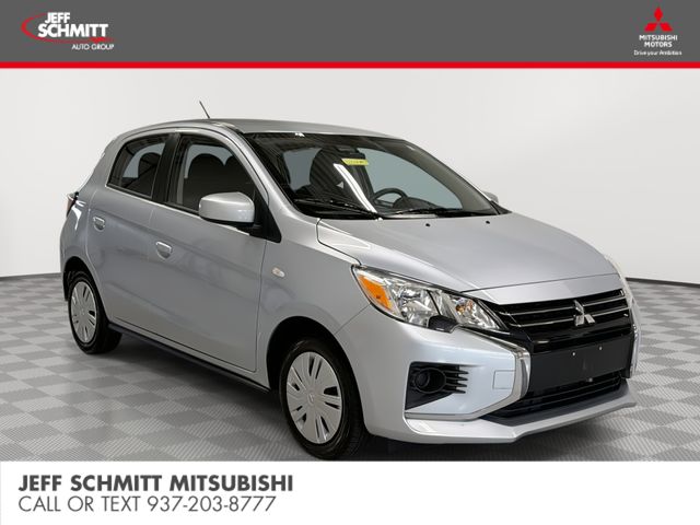 Starlight Silver Metallic 2024 Mitsubishi Mirage Hatchback Front-Wheel Drive Continuously Variable Transmission