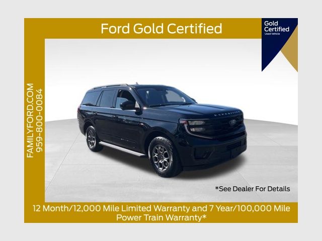 Black Metallic 2025 Ford Expedition Active 4WD SUV / Crossover Four-Wheel Drive Automatic