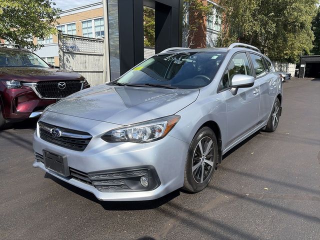 Ice Silver Metallic 2020 Subaru Impreza Hatchback All-Wheel Drive Continuously Variable Transmission