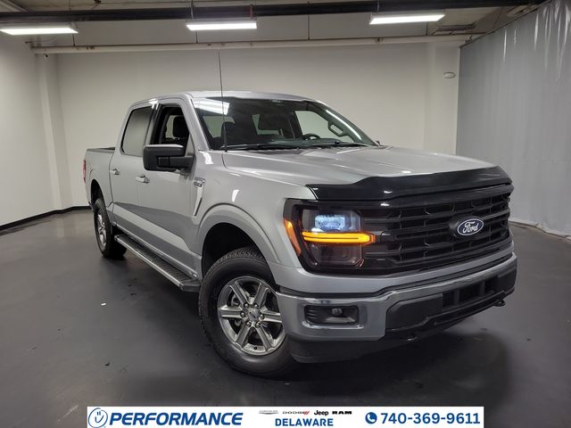 Iconic Silver Metallic 2025 Ford F-150 Pickup Truck Four-Wheel Drive Automatic