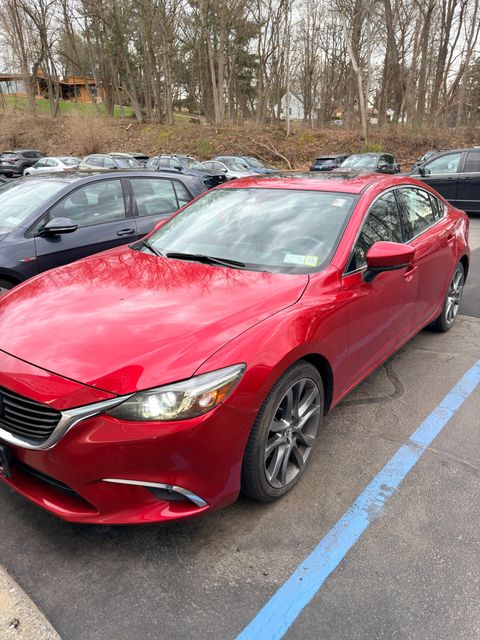 Soul Red Metallic 2017 Mazda MAZDA6 Grand Touring Sedan FWD Sedan Front-Wheel Drive 6-Speed Automatic