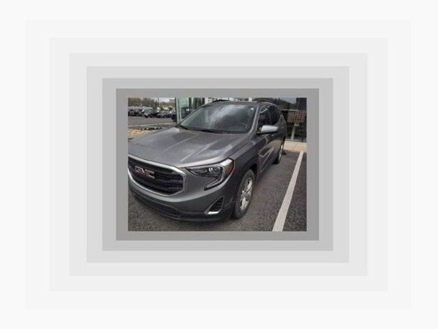 Gray (Satin Steel Metallic) 2020 GMC Terrain SLE FWD SUV / Crossover Front-Wheel Drive 9-Speed Automatic
