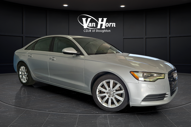 Ice Silver Metallic 2014 Audi A6 Sedan All-Wheel Drive 8-Speed Automatic