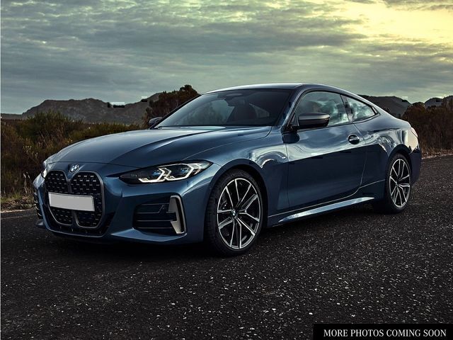 Tanzanite Blue II Metallic 2024 BMW 4 Series M440i Coupe xDrive Coupe All-Wheel Drive 8-Speed Automatic