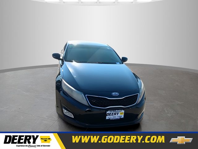 Ebony Black 2015 Kia Optima Sedan Front-Wheel Drive 6-Speed Automatic
