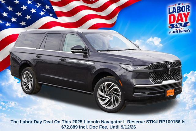 Starlight Gray Premium Colorant 2025 Lincoln Navigator SUV / Crossover Four-Wheel Drive Automatic