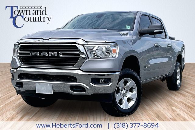 Billet Silver Metallic Clearcoat 2020 RAM 1500 Pickup Truck Four-Wheel Drive 8-Speed Automatic