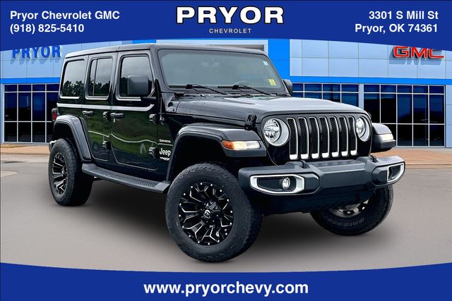 Black Clearcoat 2020 Jeep Wrangler SUV / Crossover Four-Wheel Drive 8-Speed Automatic