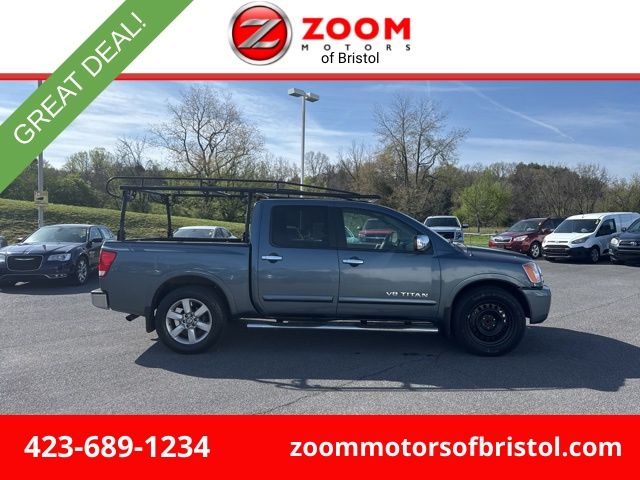Blue Steel Metallic 2012 Nissan Titan Pickup Truck 4X2 5-Speed Automatic