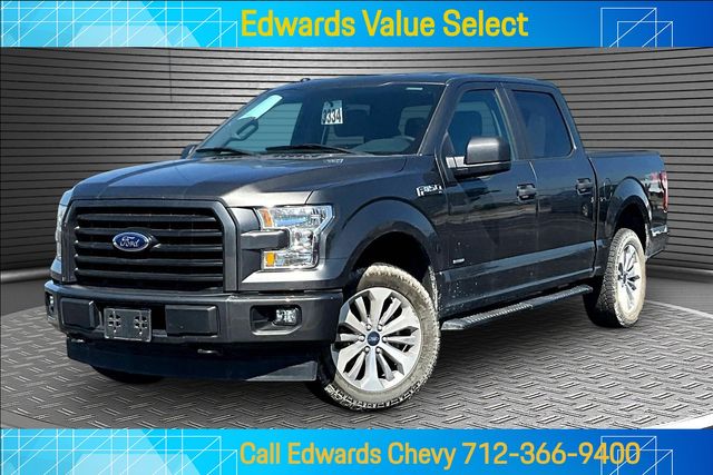 Gray (Magnetic) 2017 Ford F-150 Pickup Truck Four-Wheel Drive 6-Speed Automatic