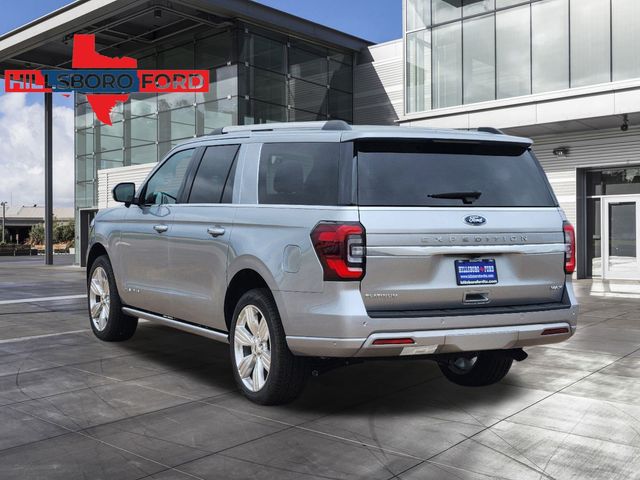 2024 Iconic Silver Metallic Ford Expedition Max Platinum RWD SUV