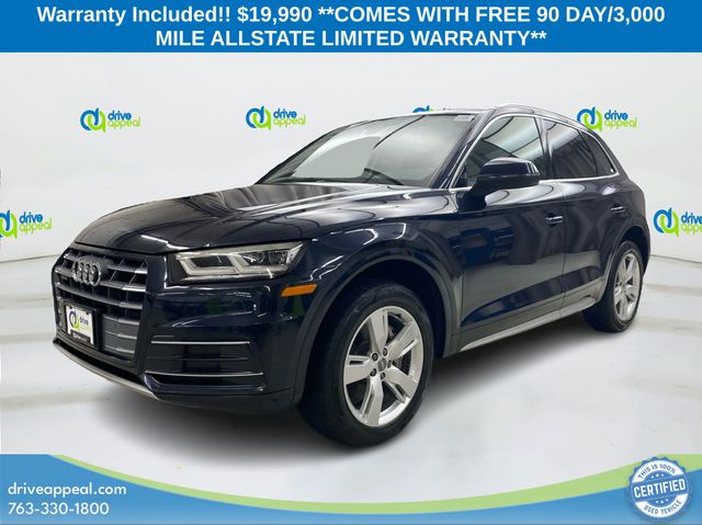 Moonlight Blue 2019 Audi Q5 quattro Premium Plus 45 TFSI SUV / Crossover All-Wheel Drive 7-Speed Automatic