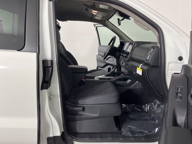 2025 Glacier White Nissan Frontier S RWD Truck