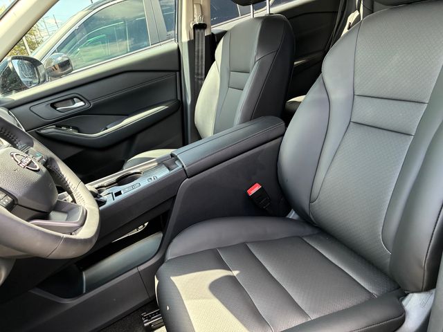 2026 Nissan Rogue Dark Armor Gray at Brown Honda