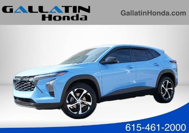 Fountain Blue 2024 Chevrolet Trax RS with 1RS FWD SUV / Crossover Front-Wheel Drive 6-Speed Automatic
