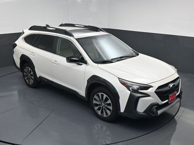 2023 Subaru Outback Limited White at Joe Myers Mazda Kia