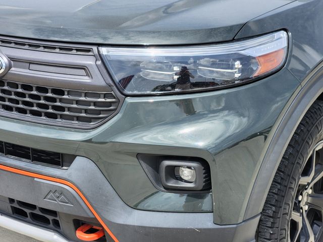 2023 Forged Green Metallic Ford Explorer Timberline 4X4 SUV