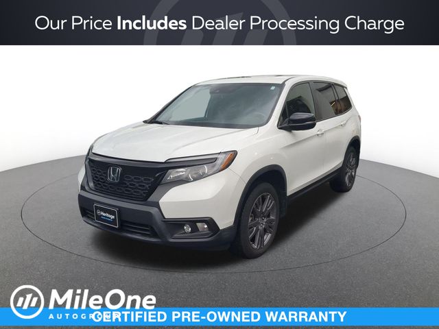 Platinum White 2021 Honda Passport SUV / Crossover All-Wheel Drive 9-Speed Automatic