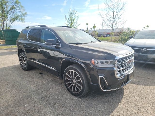 Carbon Black Metallic 2020 GMC Acadia Denali AWD SUV / Crossover Four-Wheel Drive 9-Speed Automatic
