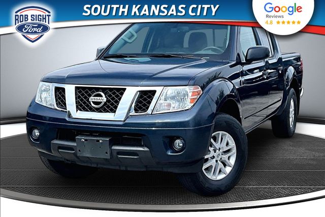 Arctic Blue Metallic 2019 Nissan Frontier Pickup Truck Four-Wheel Drive 5-Speed Automatic Overdrive