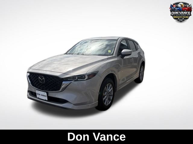 Gray (Platinum Quartz Metallic) 2025 Mazda CX-5 2.5 S Preferred AWD SUV / Crossover All-Wheel Drive 6-Speed Automatic