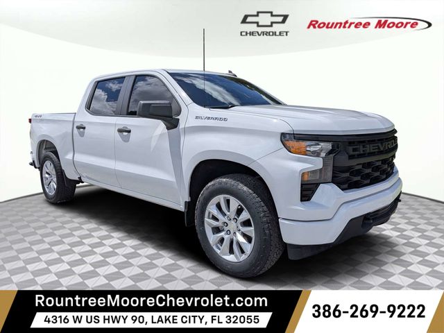 Summit White 2022 Chevrolet Silverado 1500 Pickup Truck Four-Wheel Drive 8-Speed Automatic