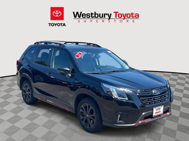 Crystal Black Silica 2023 Subaru Forester SUV / Crossover All-Wheel Drive Continuously Variable Transmission