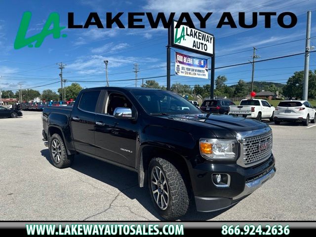 Onyx Black 2018 GMC Canyon Pickup Truck Four-Wheel Drive 6-Speed Automatic