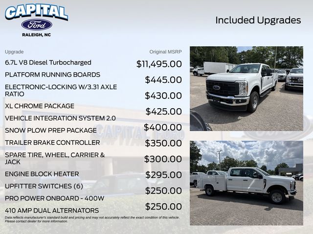 New 2026 White Ford 8FT SERVICE BODY image 3