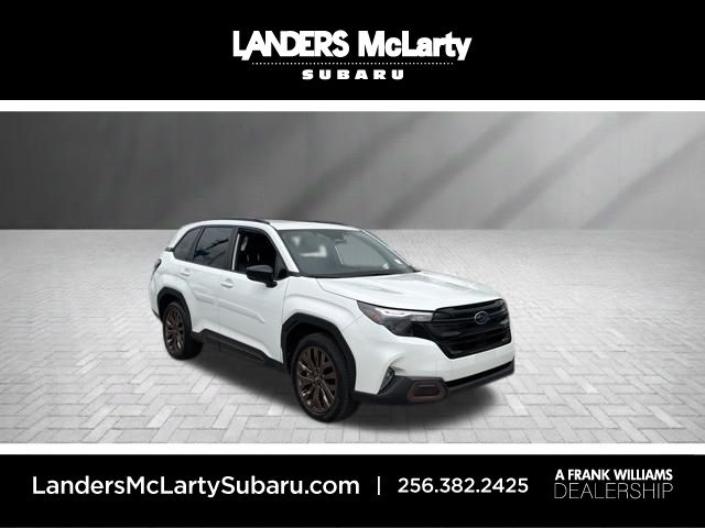 Crystal White Pearl 2026 Subaru Forester SUV / Crossover All-Wheel Drive Continuously Variable Transmission