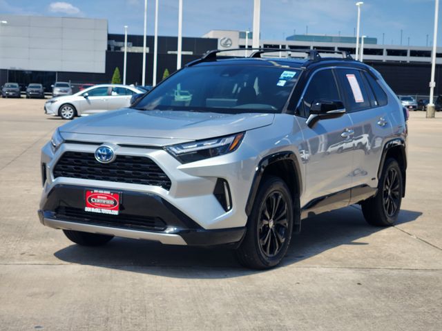 2024 Toyota RAV4 Hybrid XSE Silver at Gullo Toyota