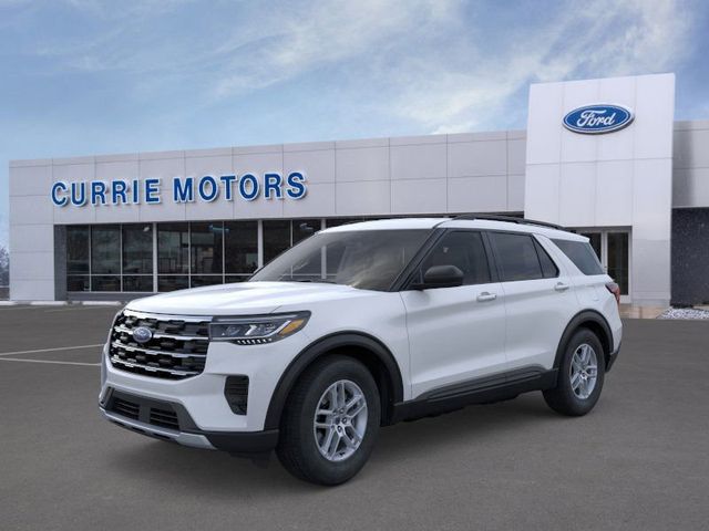 White Metallic 2026 Ford Explorer Active AWD SUV / Crossover All-Wheel Drive Automatic