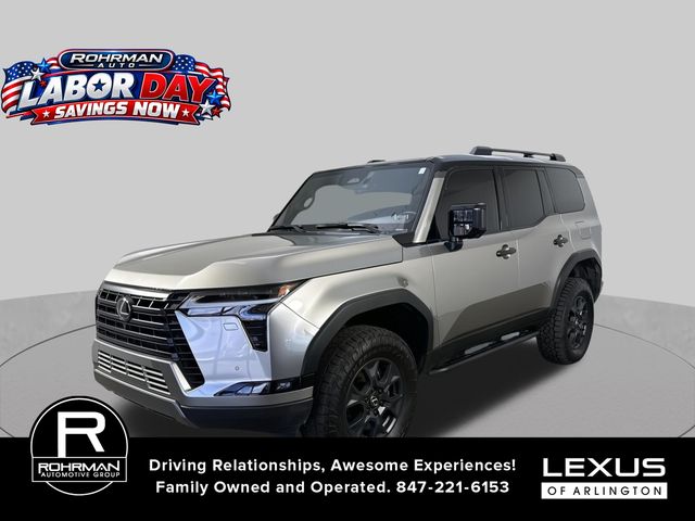 Atomic Silver/Black Roof 2025 Lexus GX SUV / Crossover All-Wheel Drive Automatic