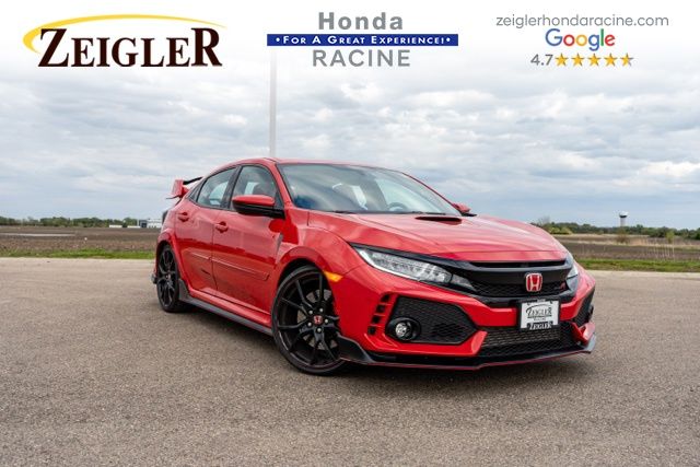 Rallye Red 2017 Honda Civic Type R Touring FWD Hatchback Front-Wheel Drive 6-Speed Manual