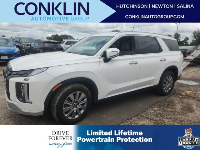 Hyper White 2025 Hyundai Palisade SUV / Crossover Front-Wheel Drive 8-Speed Automatic