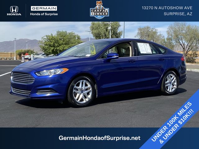Deep Impact Blue 2013 Ford Fusion SE Sedan Front-Wheel Drive 6-Speed Automatic