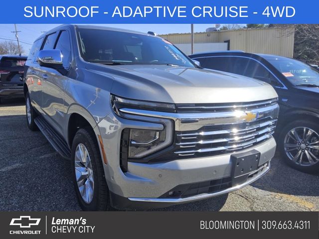 Sterling Gray Metallic 2025 Chevrolet Suburban Premier 4WD SUV / Crossover Four-Wheel Drive Automatic