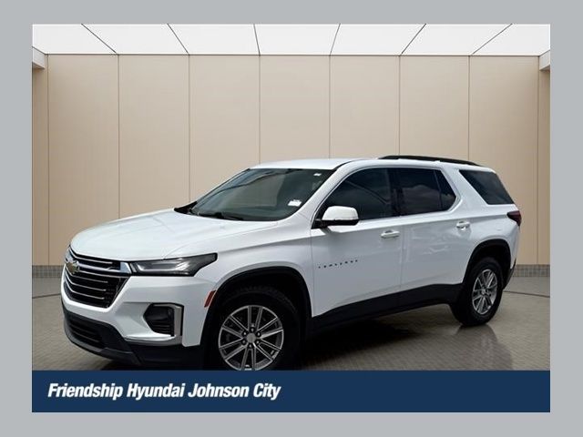 Summit White 2023 Chevrolet Traverse SUV / Crossover Front-Wheel Drive 9-Speed Automatic