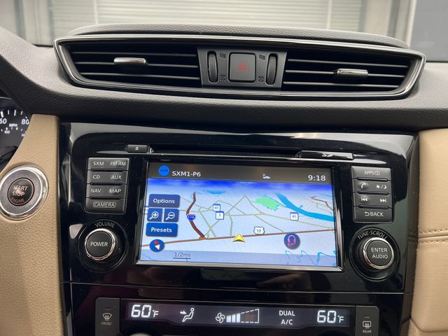 2017 Pearl White Nissan Rogue SL FWD SUV
