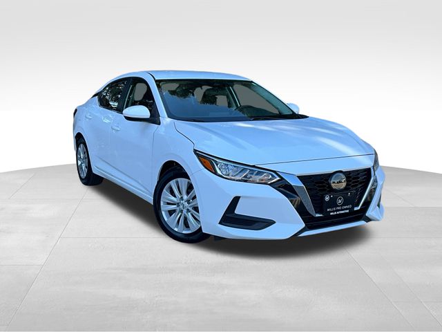 White (Fresh Powder) 2022 Nissan Sentra S FWD Sedan Front-Wheel Drive Continuously Variable Transmission