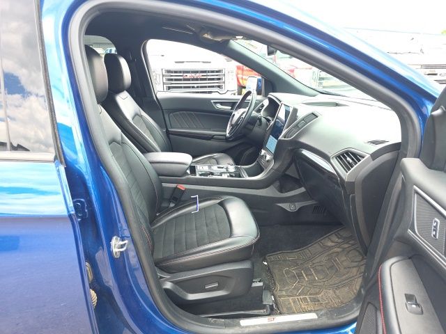 2021 Blue Metallic Ford Edge ST Line AWD SUV