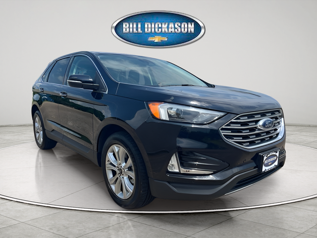 Black Metallic 2024 Ford Edge SUV / Crossover All-Wheel Drive 8-Speed Automatic